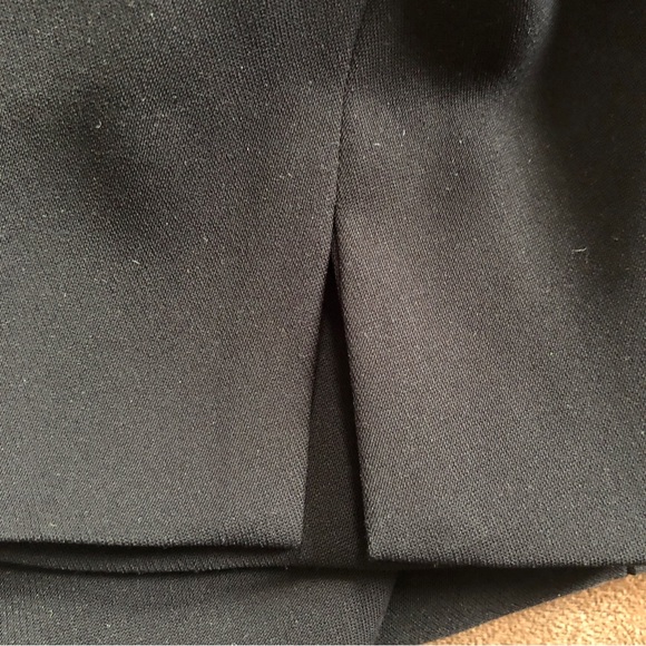 Vince Black Dress High Waisted Cropped Trousers Size S - Picture 10 of 10